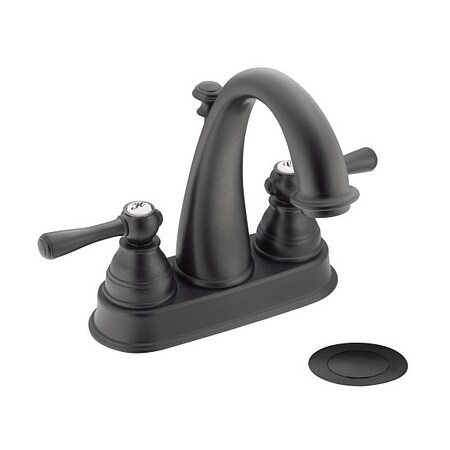 Moen Two-Handle Bathroom Faucet Wrought Iron 6121WR